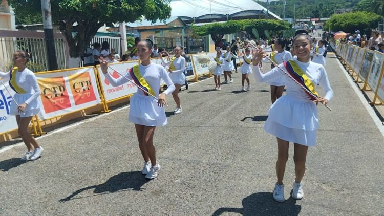 En la avenida Miranda de Sabana Grande  fue el recibimiento a los ciclistas.