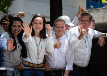 La dirigencia opositora de Venezuela, de la calle al resguardo