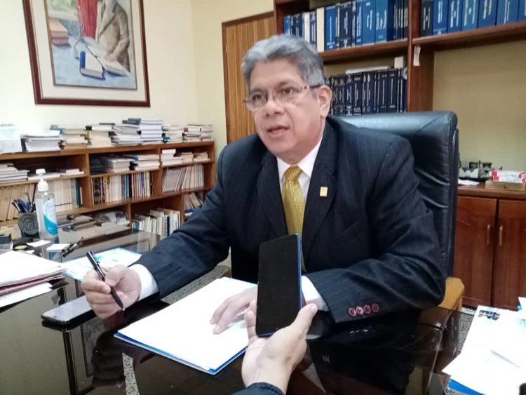 Manuel Morocoima, secretario de la ULA.Foto prensa ULA