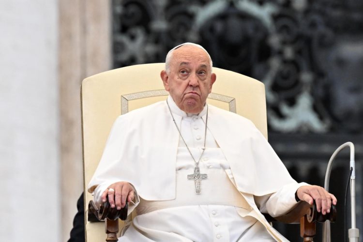 El papa Francisco en la audiencia general semanal en la plaza de San Pedro del Vaticano, el 23 de octubre de 2024. EFE/EPA/MAURIZIO BRAMBATTI