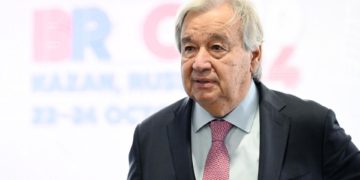 Guterres pide paz en Gaza, el Líbano y Ucrania durante la reunión de los BRICS