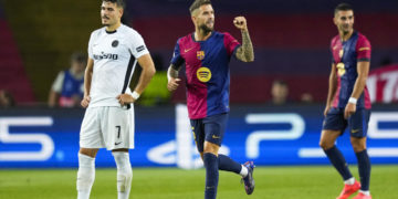 5-0. El Barça se regala una goleada en Champions