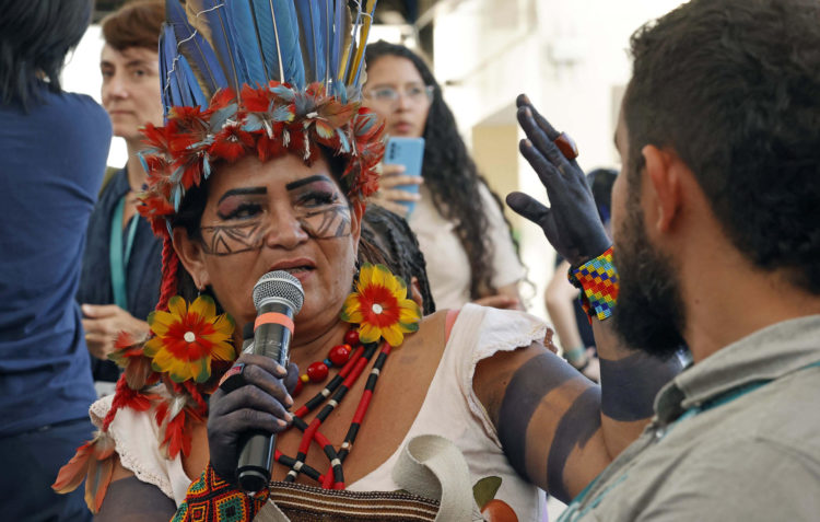 Mujeres reivindican su papel como escudo para la protección de la naturaleza en la COP16