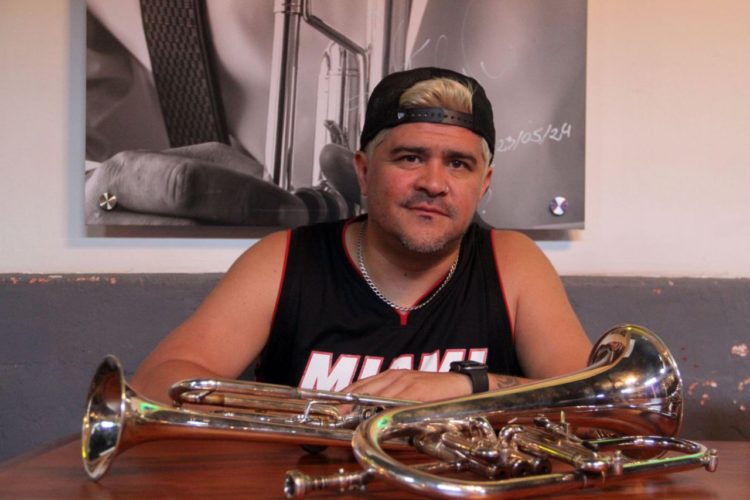 Anthony Pérez desarrolló una carrera musical junto al Sistema Nacional de Orquestas de Venezuela. Fotos: Leonardo Contreras