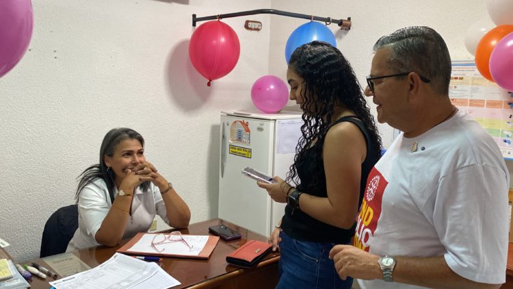 Clubes rotarios del Táchira inauguran centro de vacunación gratuito en San Cristóbal. Foto: Mariana Duque