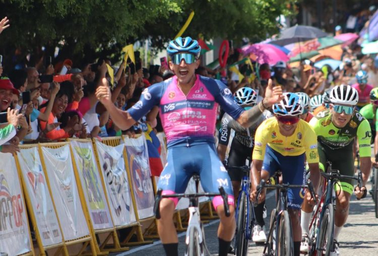 En Sabana Grande, el barinés Monsalve ganó el sprint al líder Campos