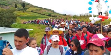 900 personas participaron en peregrinación en honor al beato José Gregorio Hernández en Las Mesitas