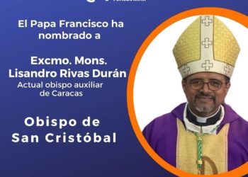 Boconés es el nuevo obispo de la Diócesis de San Cristóbal