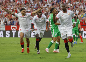 1-0. El Sevilla se lleva el último derbi de Jesús Navas