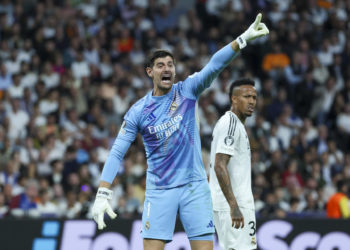Courtois se pierde el clásico por una lesión muscular