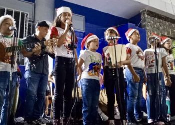 Incaet celebró la Navidad en el Encendido de Luces de Valera