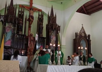 El Obispo Diocesano de Trujillo llamo a los feligreses de Betijoque a confiar siempre en Dios