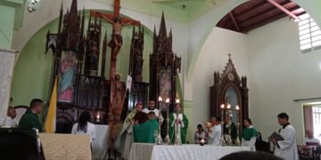 El Obispo Diocesano de Trujillo llamo a los feligreses de Betijoque a confiar siempre en Dios