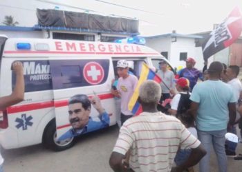 Detenida ambulancia del municipio La Ceiba donada por la Gobernación