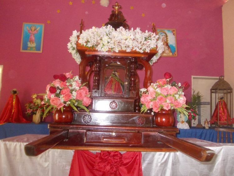 El San Benito del templo San Juan Bautista de Betijoque.