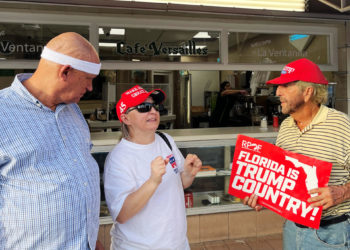 Para cubanos de la Pequeña Habana de Miami la «única opción» es Trump