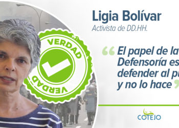 Cotejo.info | Defensoría del Pueblo no actúa ante denuncias de violaciones de DDHH en Venezuela