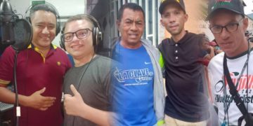 Saúl León y Alberto Graterol rinden “homenaje gaitero” al campeón Juan Ruíz