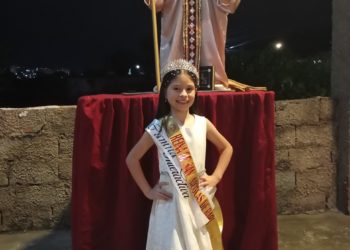 Camila Guerra Reina de las festividades de “San Nicolás  de Bari” en La Arboleda