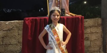 Camila Guerra Reina de las festividades de “San Nicolás  de Bari” en La Arboleda