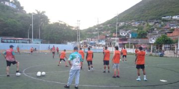 Mérida realizó su primera práctica de fútbol en Anzoátegui