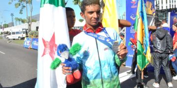 JDNJ 2024 | Winston Maestre es subcampeón en los 128k de ciclismo de ruta 