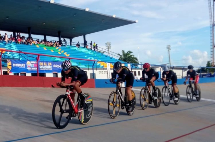 Ciclismo de pista saca la cara en Juegos Nacionales