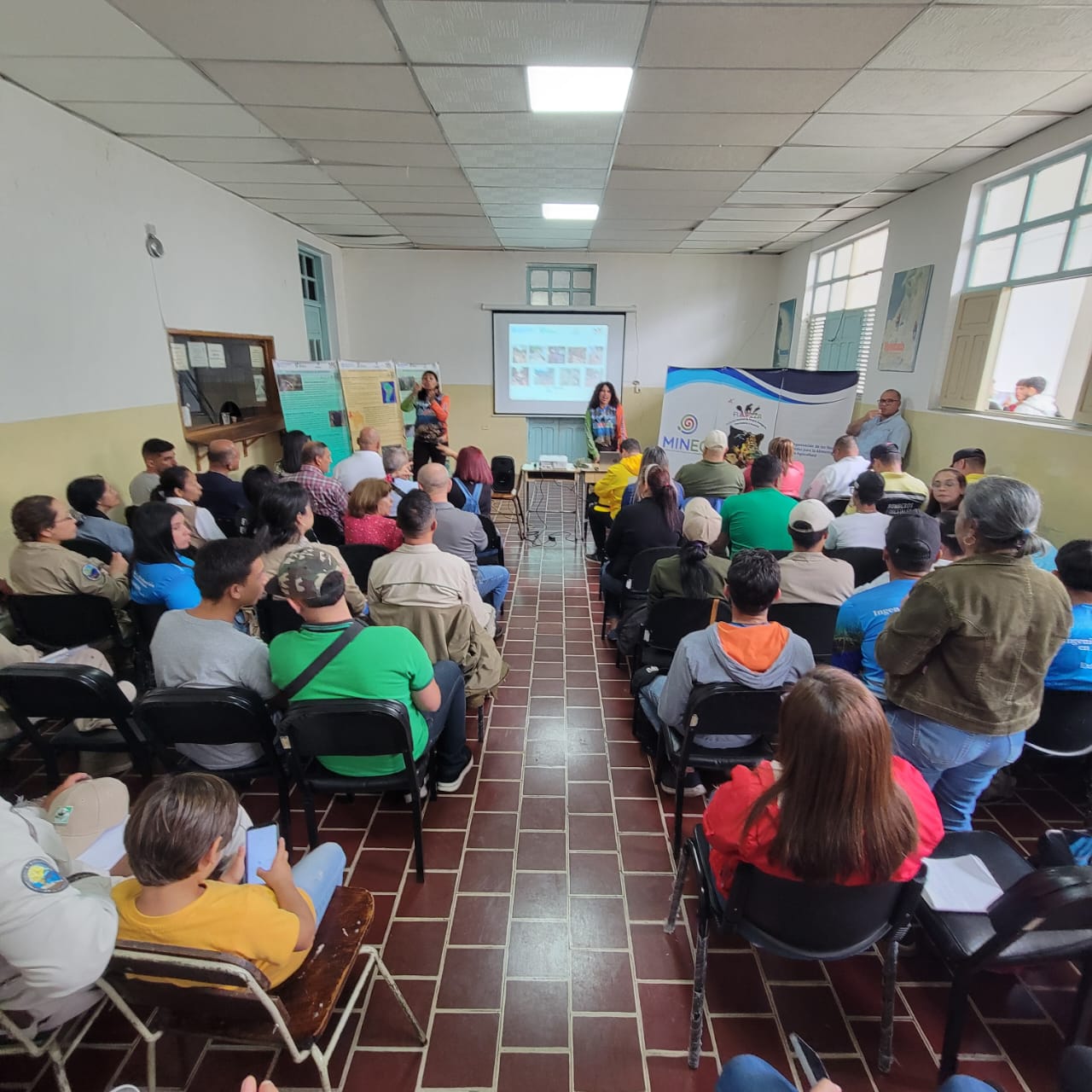 A workshop on ecological corridors was successfully held with deaf people in the Boconó municipality