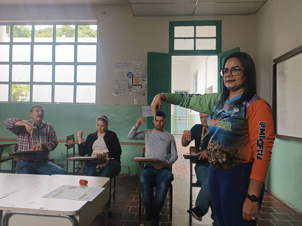 A workshop on ecological corridors was successfully held with deaf people in the Boconó municipality