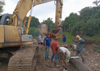 Táchira | Inician restitución de tubería averiada por La Dantera