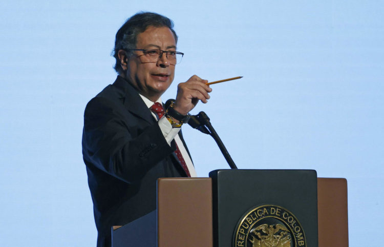 Fotografía de archivo del presidente de Colombia, Gustavo Petro. EFE/ Mauricio Dueñas Castañeda