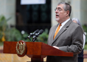 Tribunal electoral anula al partido político del presidente de Guatemala