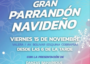 Hoy Parrandón Navideño en la avenida Bolívar de Valera