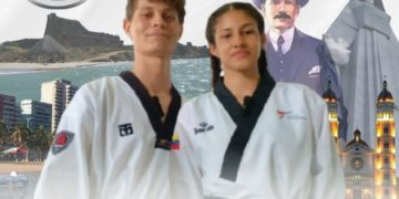 JDNJ 2024 | Ivana Pérez y Carlos Linares logran medalla de plata para Trujillo en Taekwondo