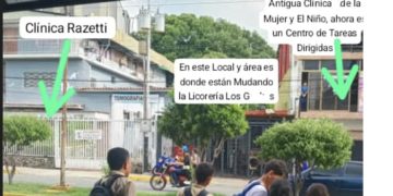 Instalan expendio de bebidas alcohólicas entre la clínica Razetti y Centro de Tareas Dirigidas