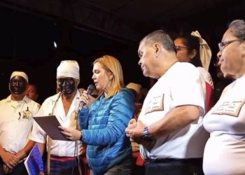 Negros Danzantes de San Jerónimo del municipio cardenal son Patrimonio Nacional Cultural