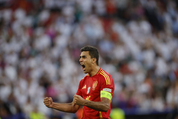 El centrocampista de la selección española de fútbol Rodri y del Manchester City, en una foto de archivo. EFE/Alberto Estévez