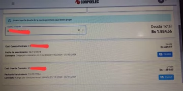 Táchira / Habitantes de San Cristóbal denuncian que las tarifas del servicio eléctrico aumentaron en más de un 300%