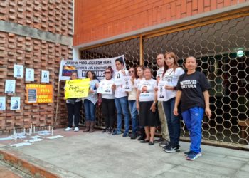 Táchira / Familiares de presos políticos claman por libertad durante una vigilia