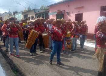 Sonaron duro las requintas y tambores de San Benito en Betijoque