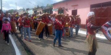 Sonaron duro las requintas y tambores de San Benito en Betijoque