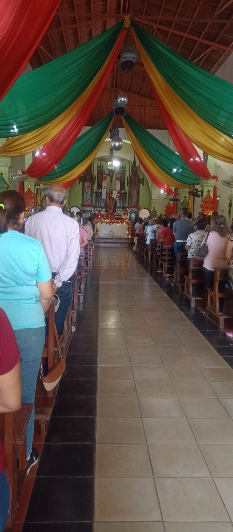 La celebración litúrgica oficiada en el templo San Juan Bautista de Betijoque.