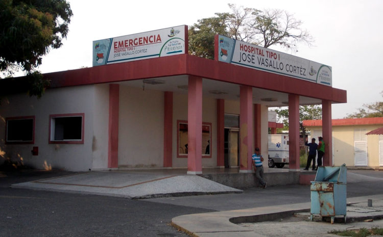 Hospital José Vasallo Cortez de Sabana de Mendoza sin oxigeno medicinal.