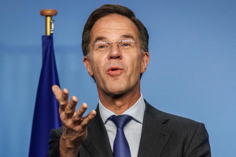 Secretario General de la OTAN, Mark Rutte. (Bélgica, Bruselas) EFE/EPA/OLIVIER MATTHYS