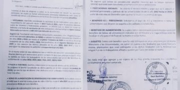 Gremios universitarios reclaman sus reivindicaciones laborales