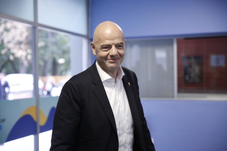 El presidente de la FIFA, Gianni Infantino, en foto de archivo de Federico Anfitti. EFE