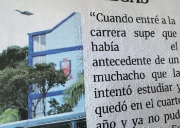 Estudiantes de Comunicación Social de ULA Táchira  incorporan el braille a sus actividades académicas