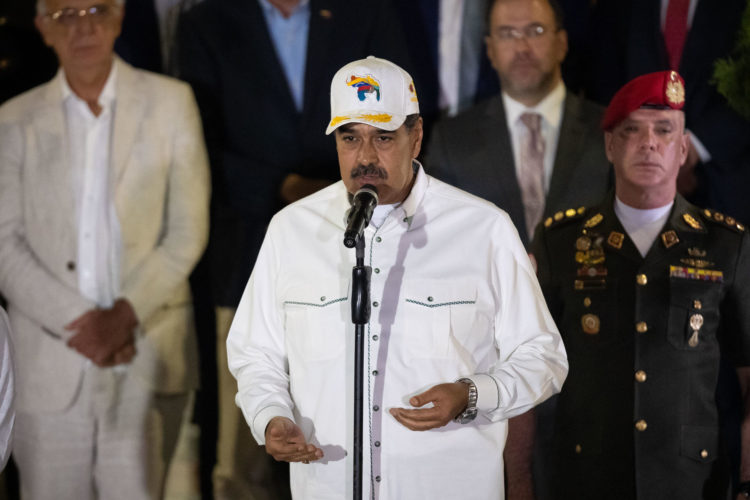 Fotografía de archivo del presidente de Venezuela, Nicolás Maduro. EFE/ Rayner Peña R.