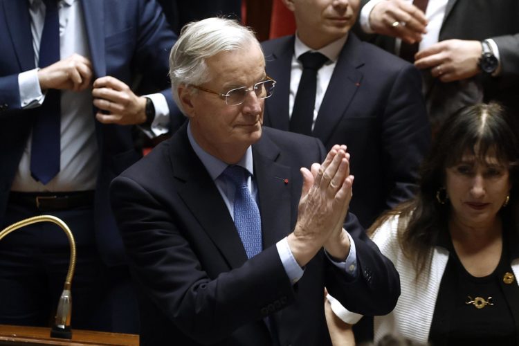 Primer Ministro, Michel Barnier. EFE/EPA/YOAN VALAT