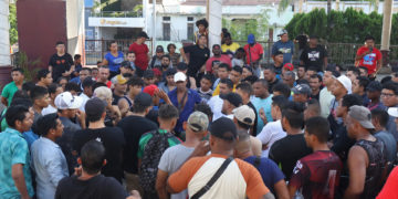 Caravana migrante se prepara para iniciar su andadura desde la frontera sur de México